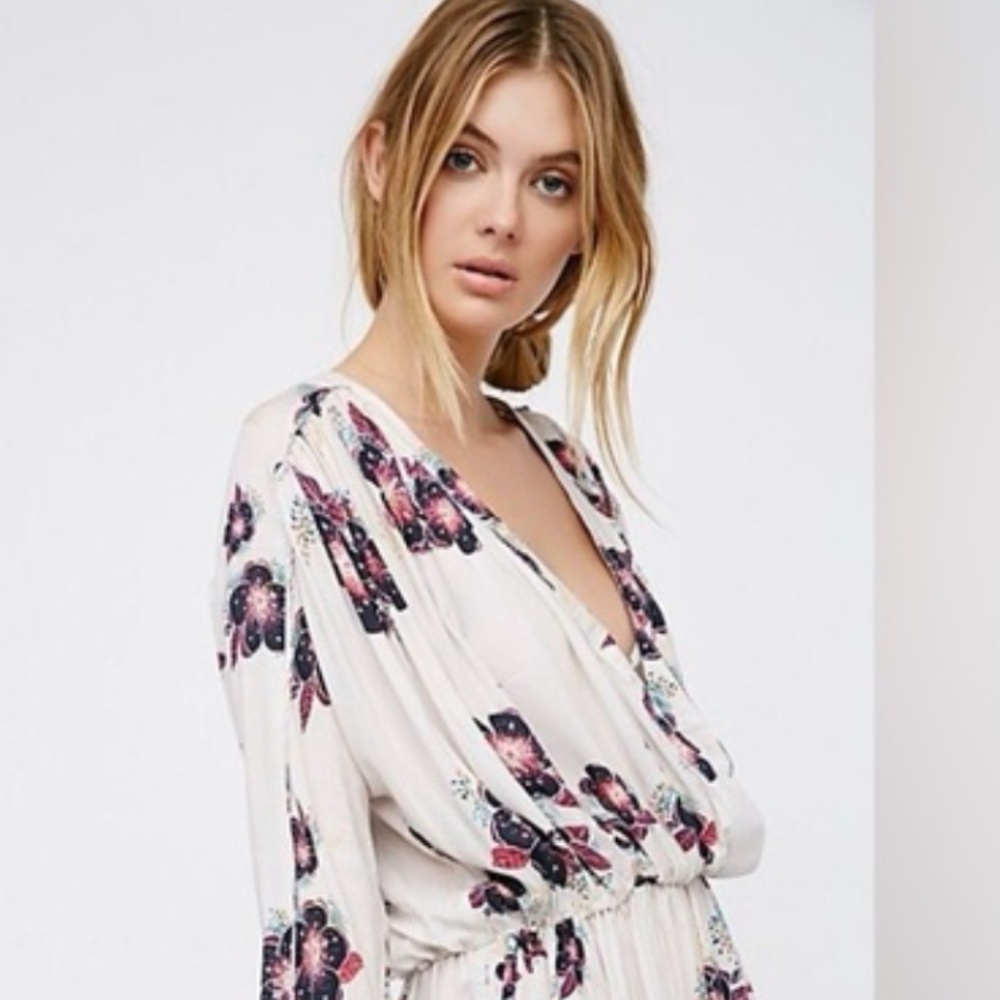 Free People Tuscan Dreams Tunic Size XSmall